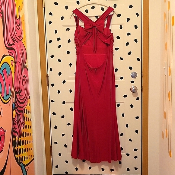 Alloy Apparel Red Evening Gown Size XXXL - Picture 4 of 6